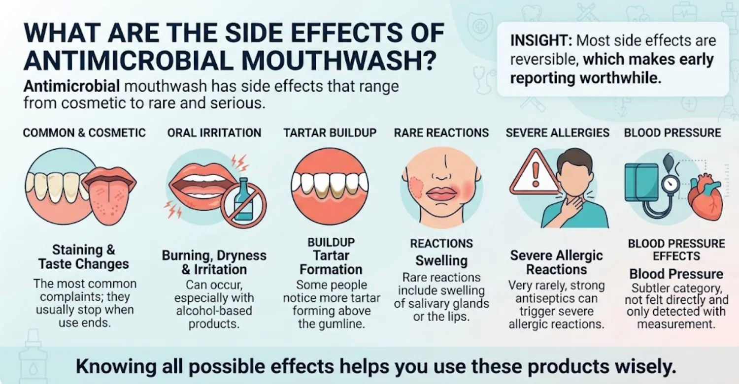 infographic Antimicrobial Mouthwash and Blood Pressure 2